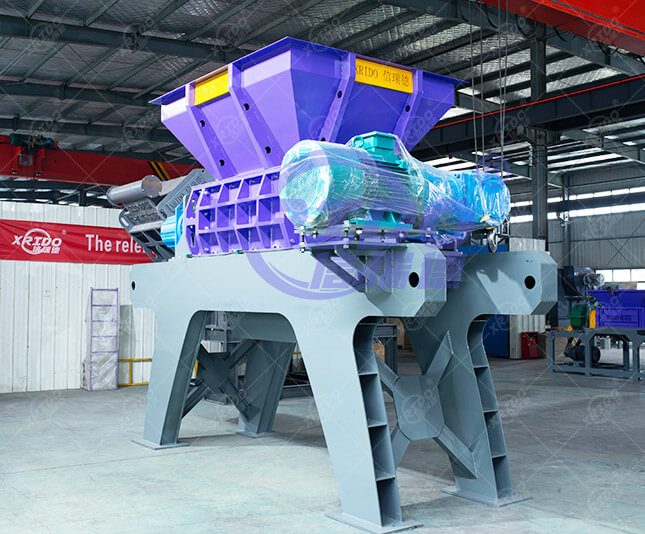 Paper Mill Waste Shredder