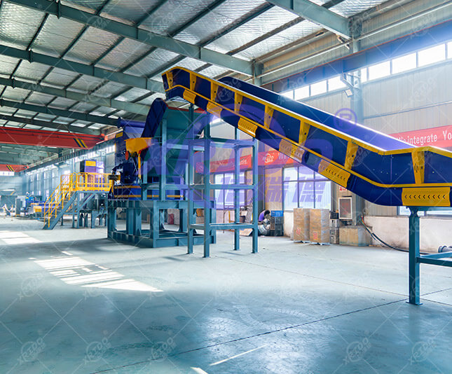 Copper and Aluminum Waste Shredder