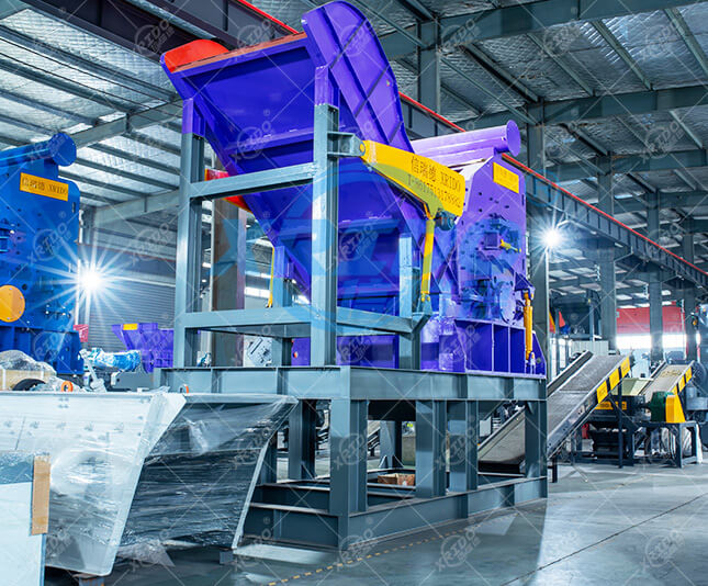 Copper and Aluminum Waste Shredder