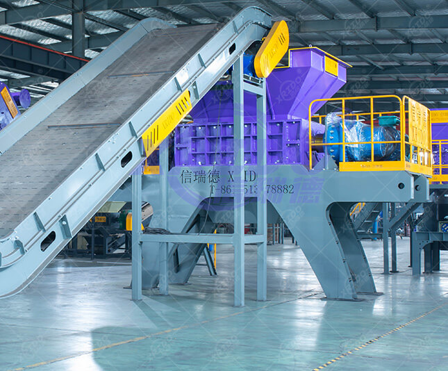 Paper Mill Waste Shredder