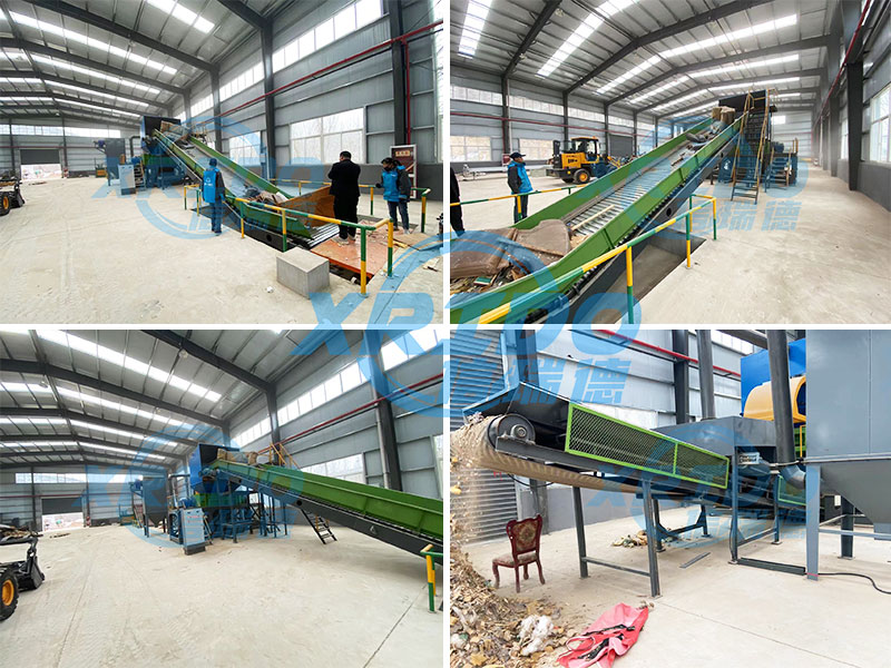 Large waste crusher
