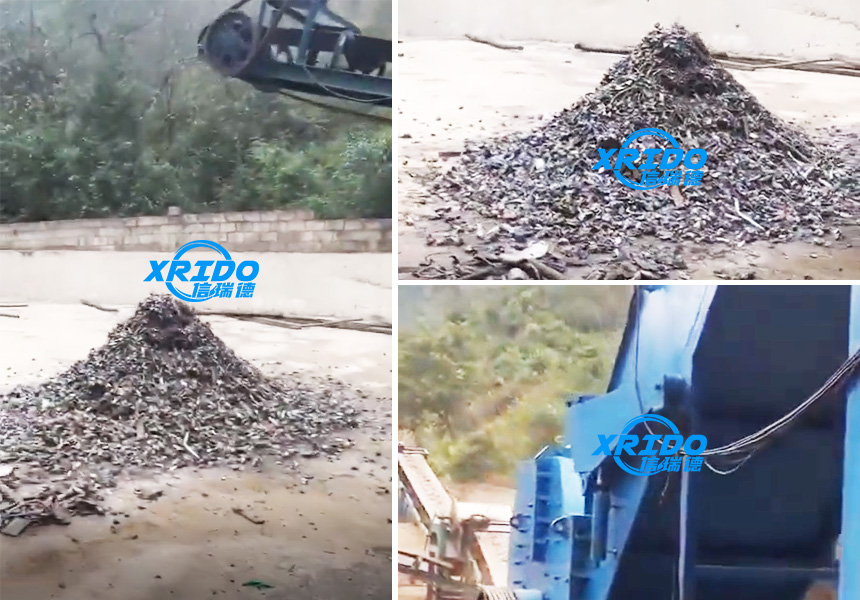 Complete set of metal hammer mill