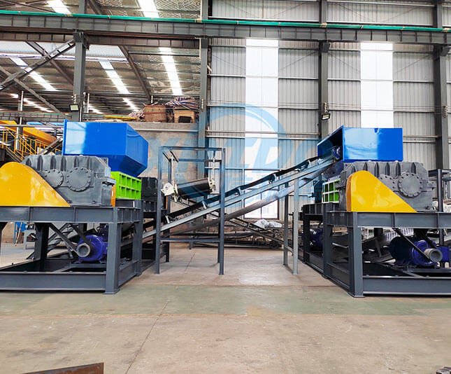 Double-Shaft Plastic Shredder Machines - Plastic Recycling Machines