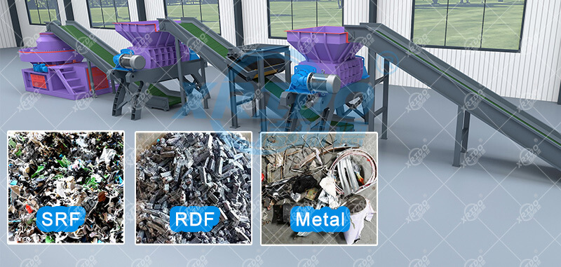 waste to RDF briquette Plant
