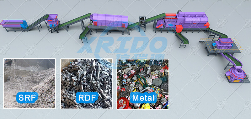 waste to RDF briquette Plant