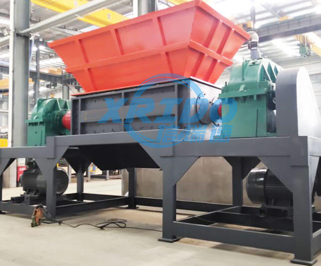 double shaft shredder