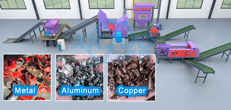 Industrial Waste Shredder