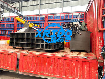 Baler machine delivery site