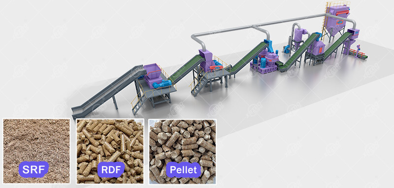 Biomass pellet briquette Plant