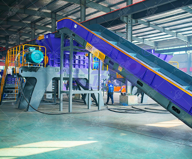 Pyrolysis Steel Wire Shredder