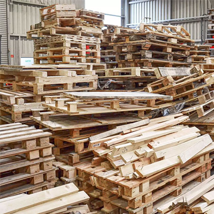 Pallet Shredding Machine1