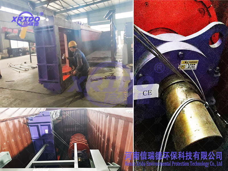 Scrap Metal Shredding and Sorting Line