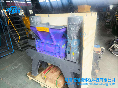 Customized 500 Waste Shredder Shipped to the UK