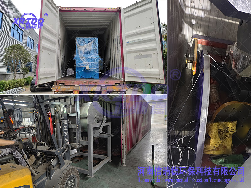 scrap steel shredding and sorting line