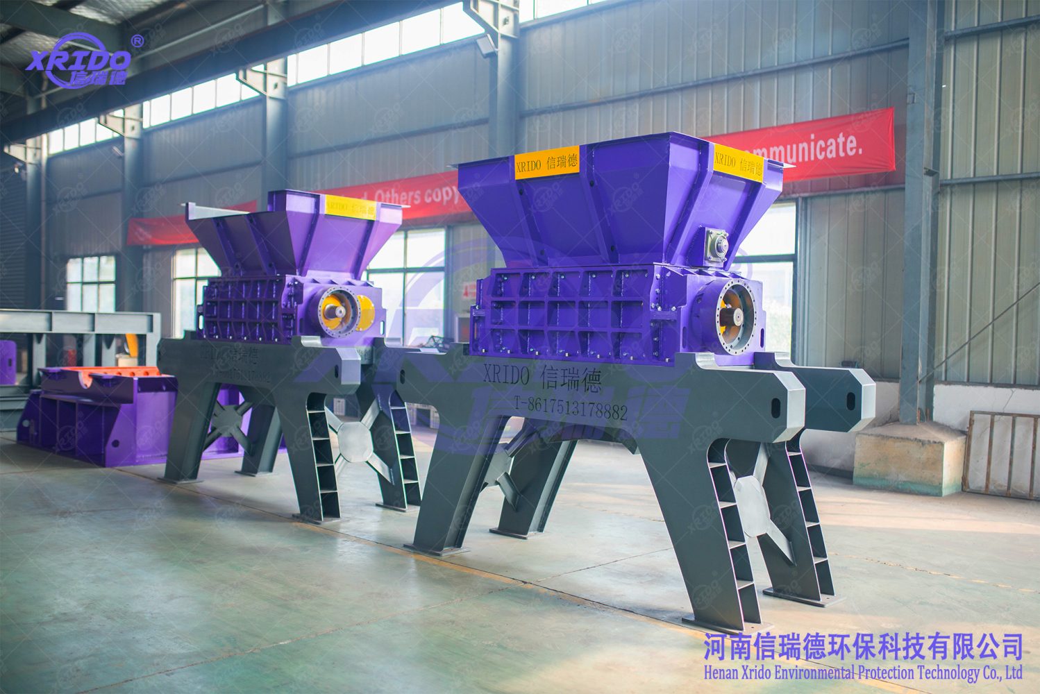 Solid Waste Shredder for Industrial Waste