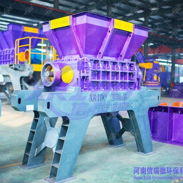 Solid Waste Shredder for Industrial Waste