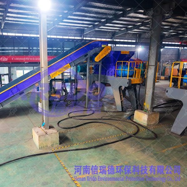 Solid Waste Shredder for Plastic