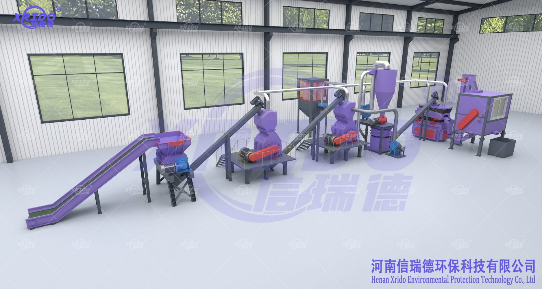 lithium battery recycling lines