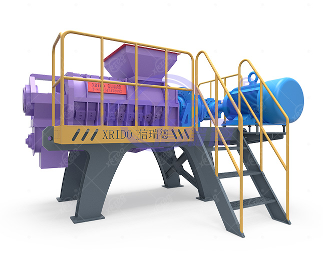 Spiral Soft Material Shredder