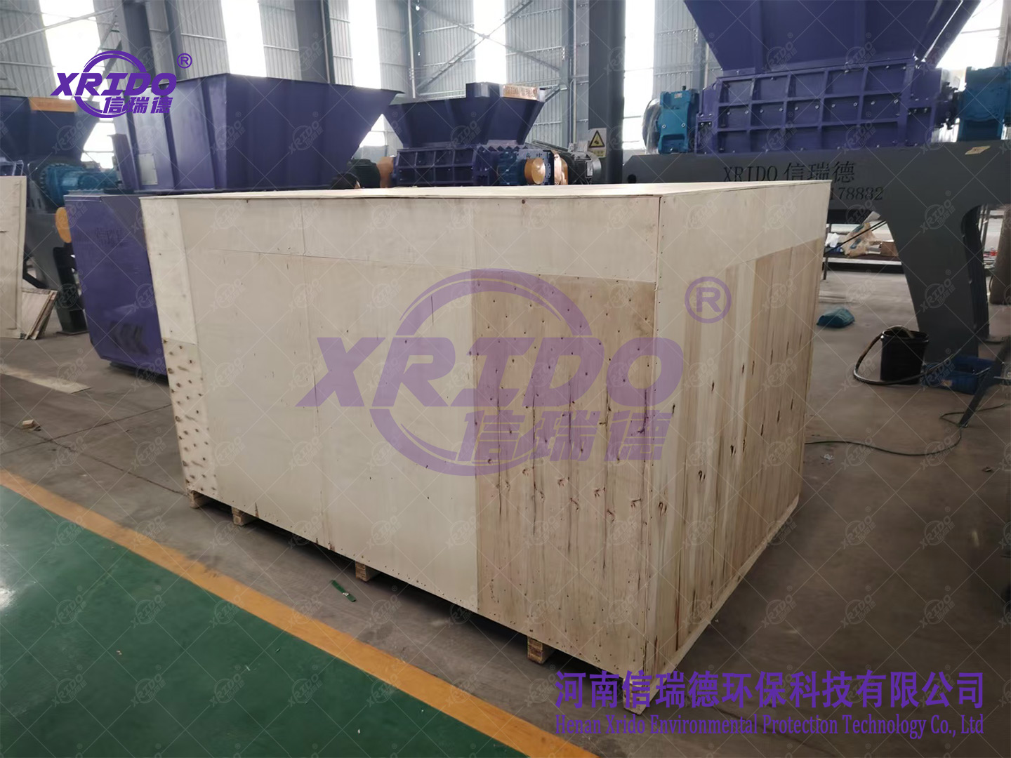 800-type aluminum can shredder has been shipped to Thailand