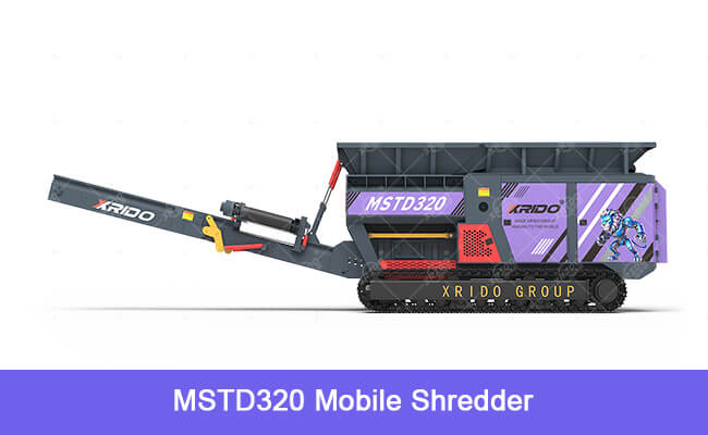 MSTD320 Mobile Shredder Machine