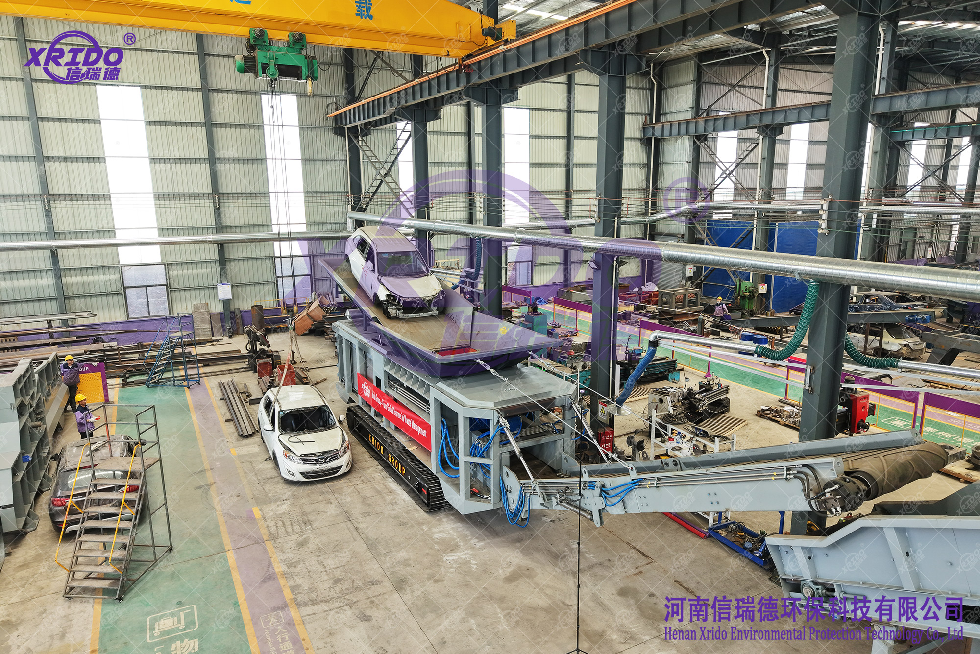 MSTD670 Mobile Shredder, Metal Recycling