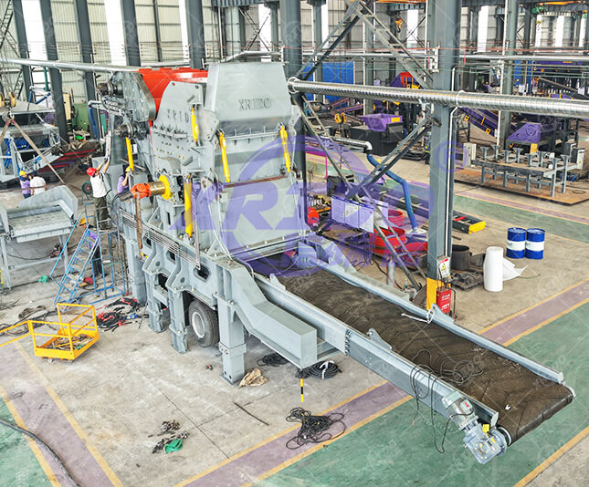 Xrido 950 Mobile Car Crusher, Mobile Car Crusher, Mobile Crusher