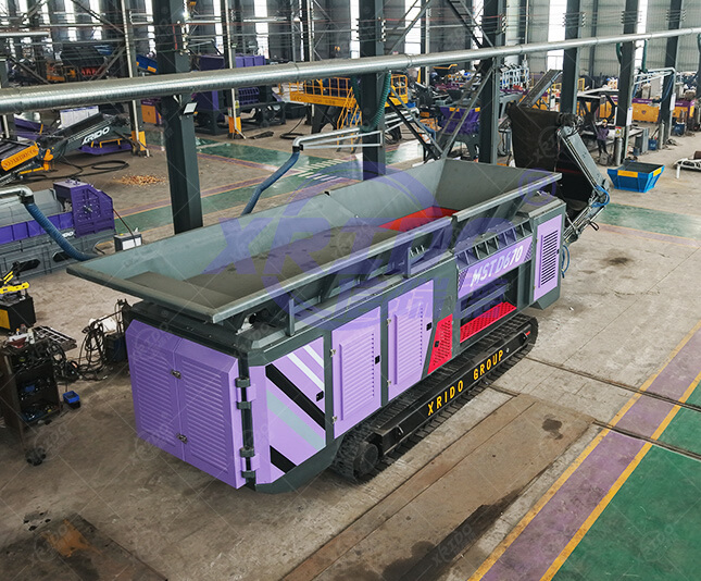 Mobile Scrap Metal Shredder, Mobile Metal Shredder, Mobile Scrap Shredder