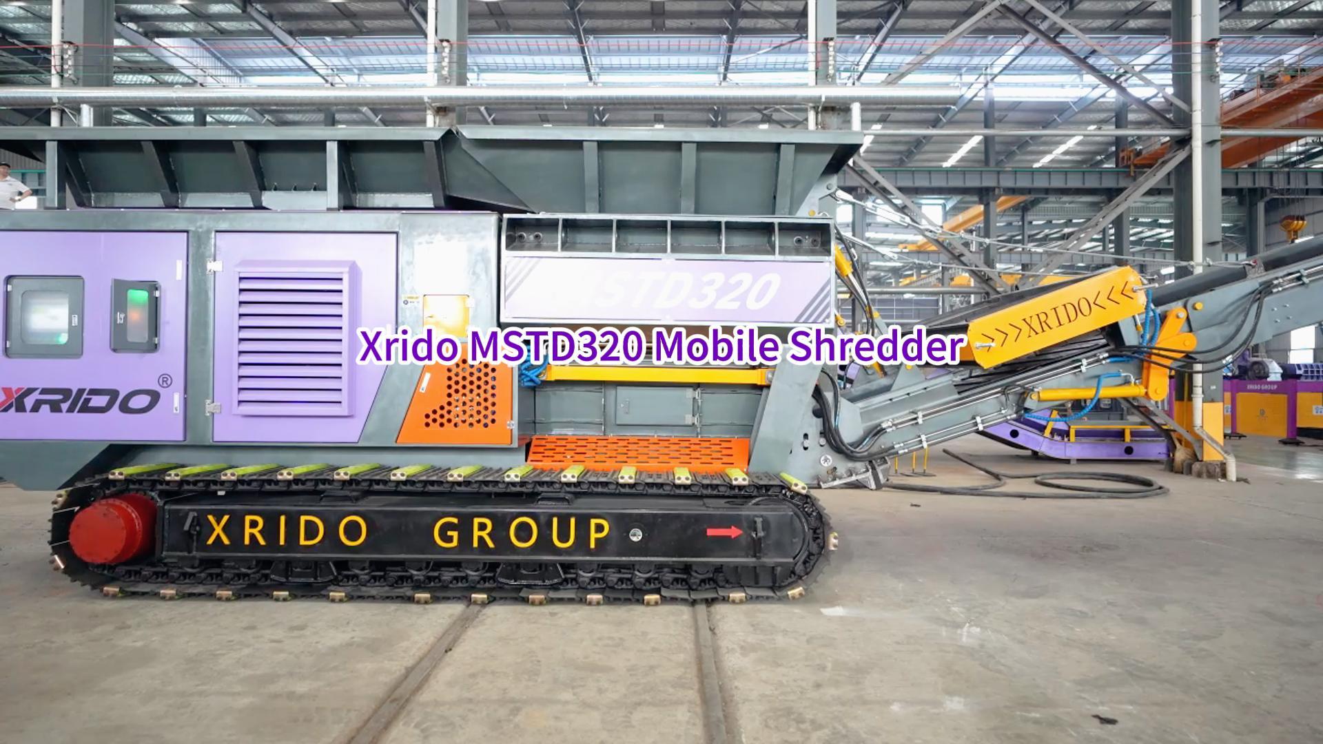 Xrido MSTD320 Tracked Mobile Shredder