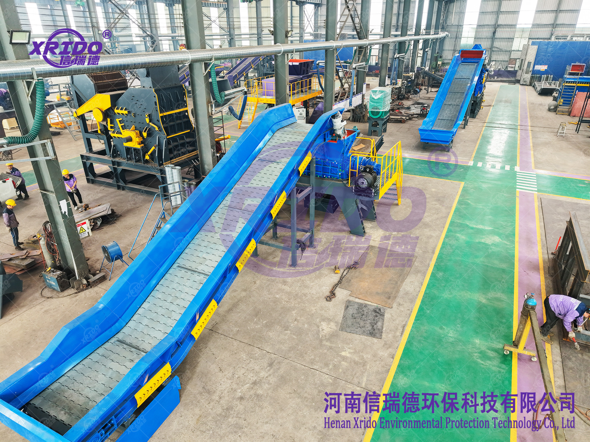 Xrido Garbage Shredding Machine, Garbage Shredding Machine, Shredder Recycling Machine