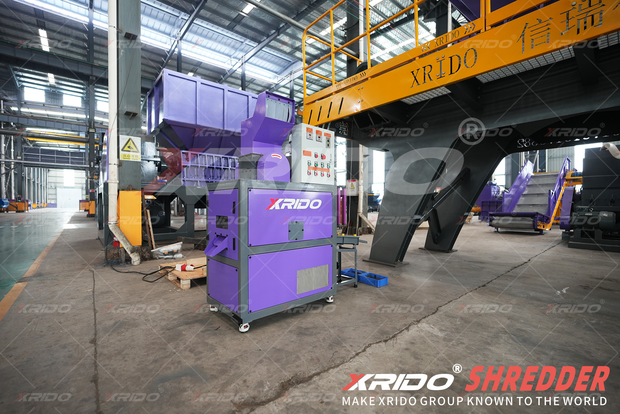XRD-TM260 Waste Copper Wire Recycling Machine, Copper Wire Recycling Machine, Copper Granulator