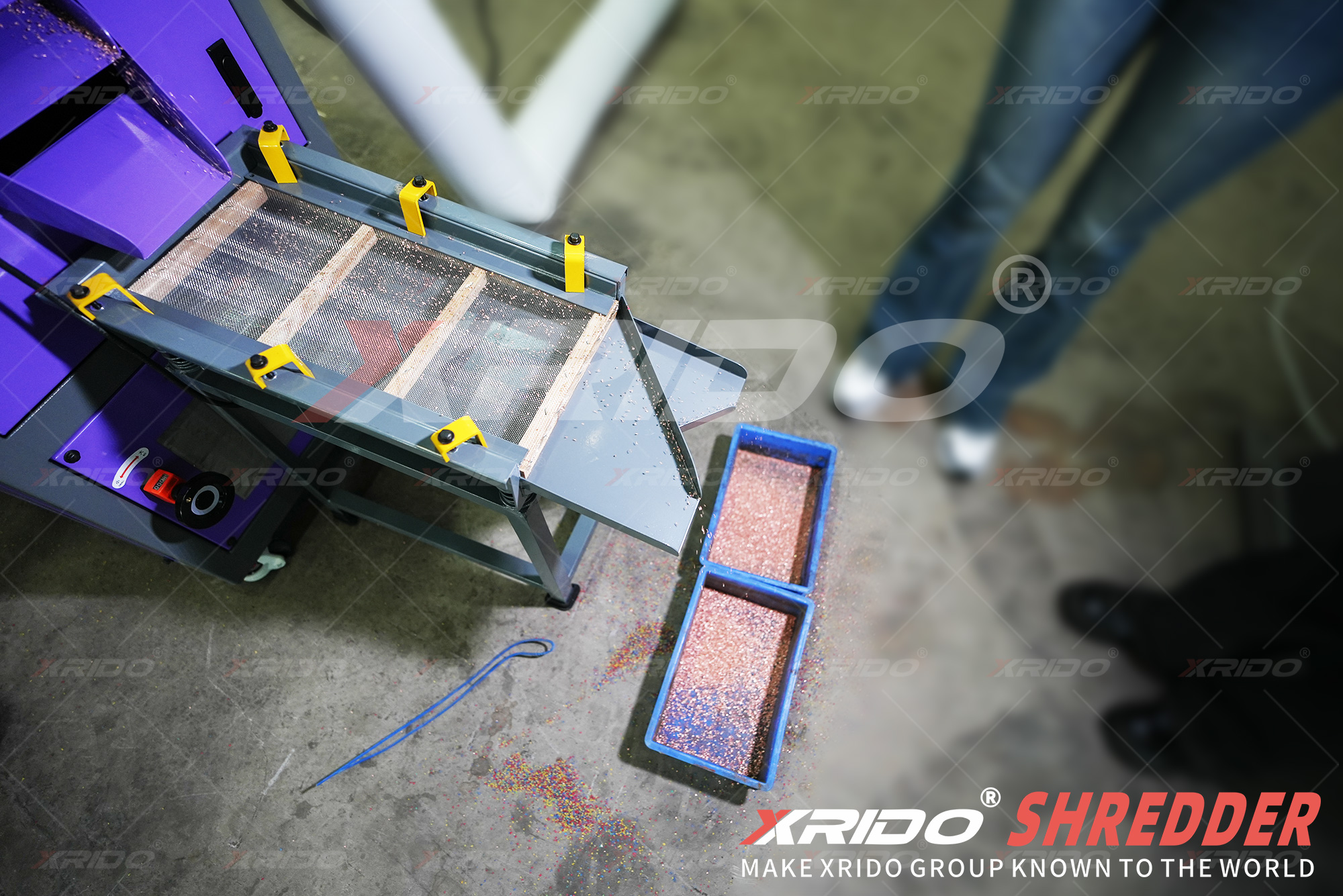 Small Mobile Copper Granulator, Copper Granulator