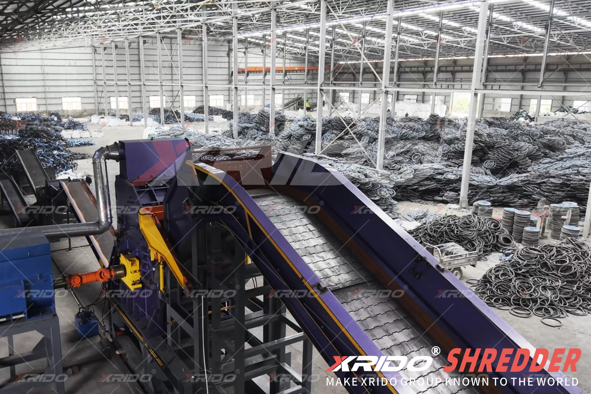 Waste Bicycle Recycling Plant, Waste Bicycle Crusher