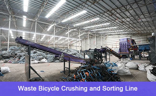 scrap bicycle crusher