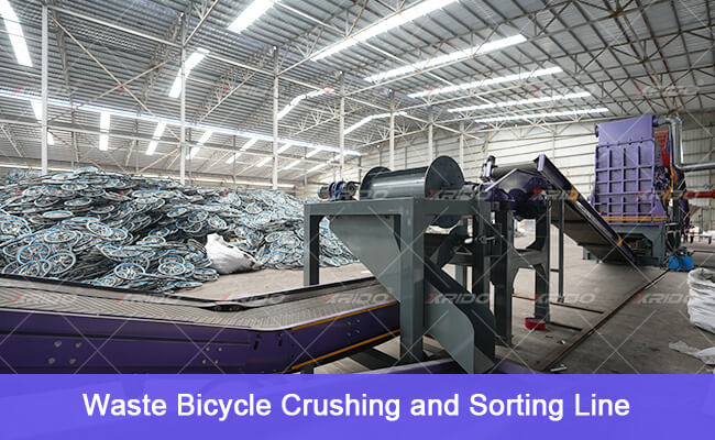 scrap bicycle crusher