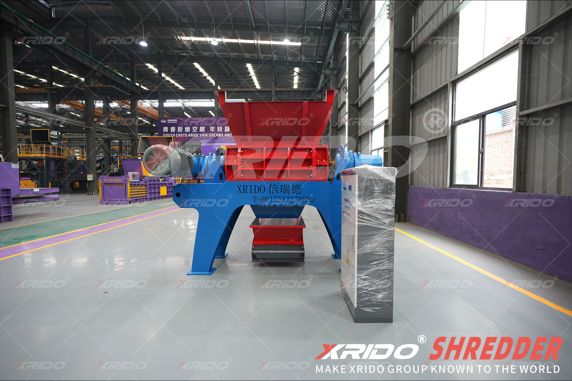 Industrial Primary Shredder, Xrido Shredder, Primary Shredder