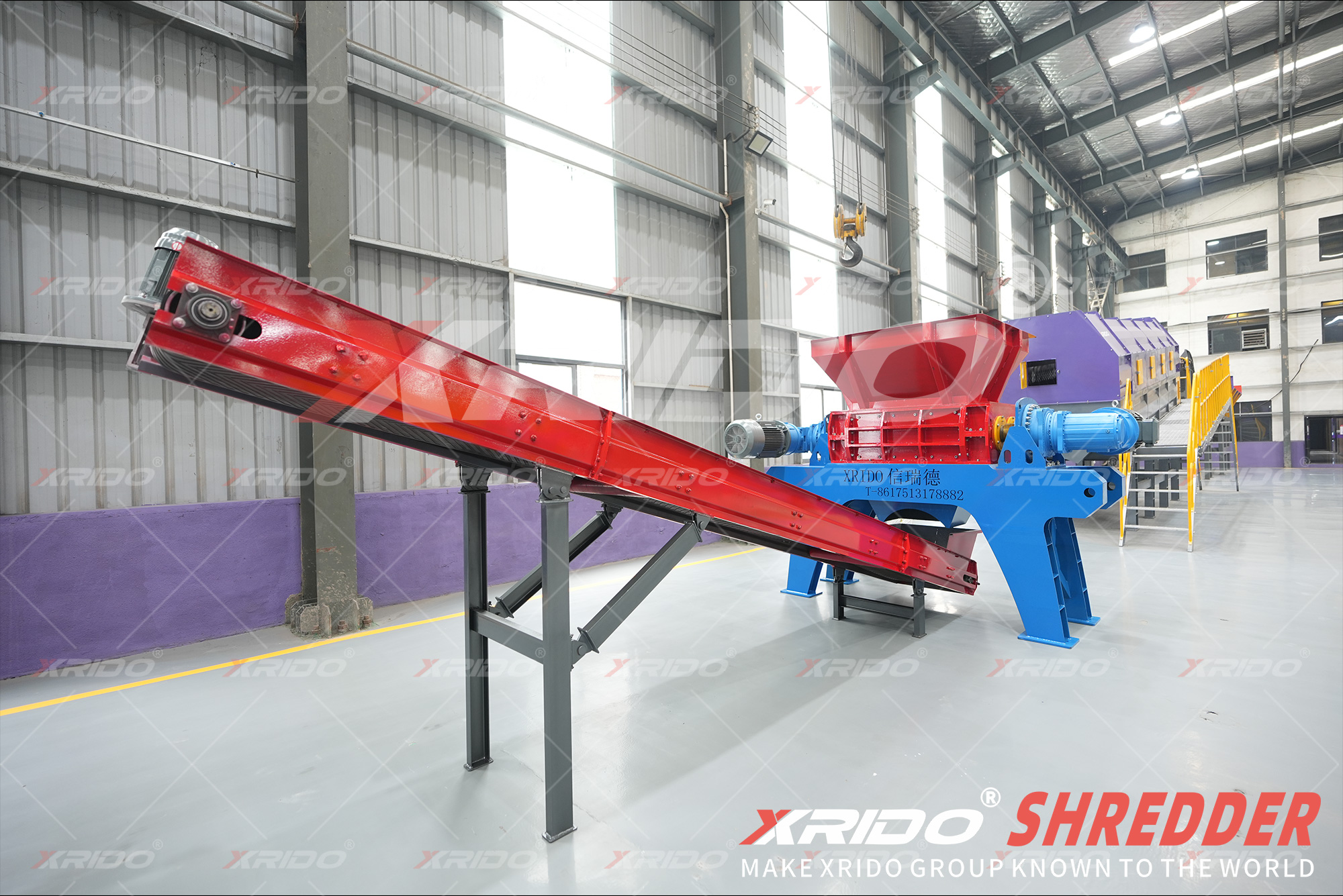 Industrial Primary Shredder, Xrido Shredder, Primary Shredder