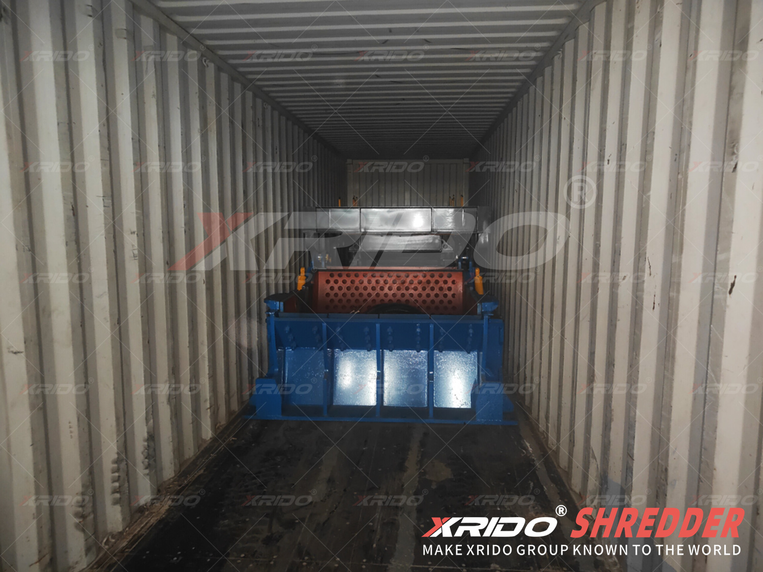 Scrap Metal Crushing Recycling Line, Xrido Metal Crushing Line 