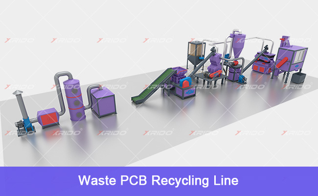 Waste PCB Recycling Line