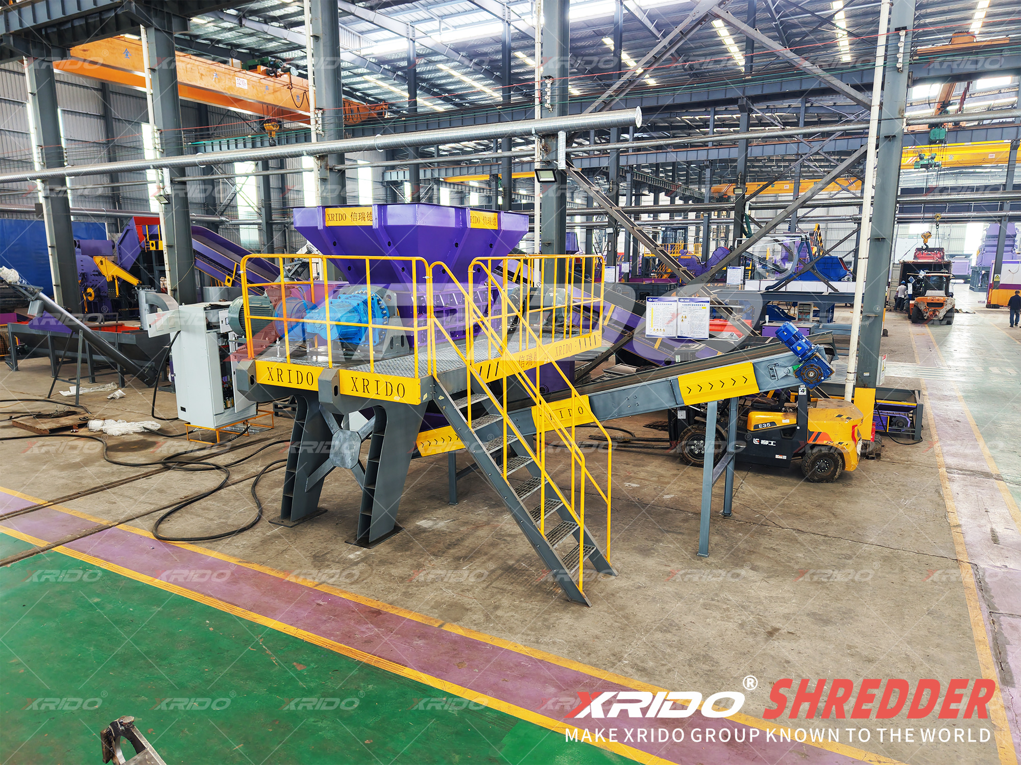 Scrap UPVC Window Profiles Shredder, PVC Shredder