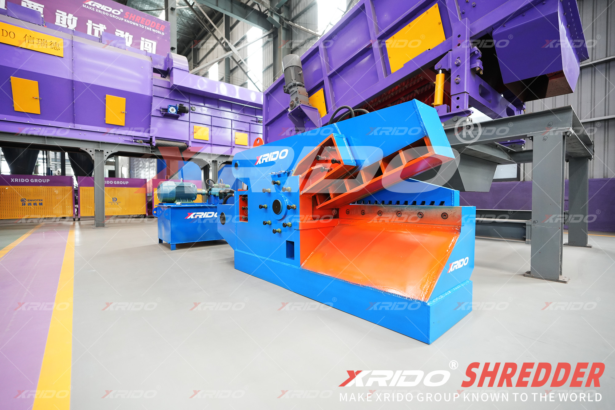 200T Alligator Shear Shipped to Argentina, 200T Alligator Shear