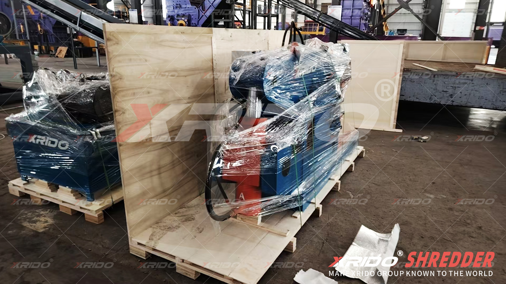 200T Alligator Shear Shipped to Argentina, 200T Alligator Shear